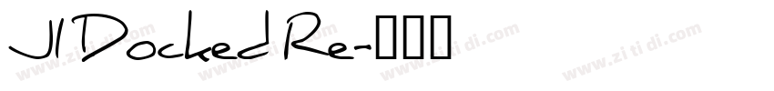 JI Docked Re字体转换